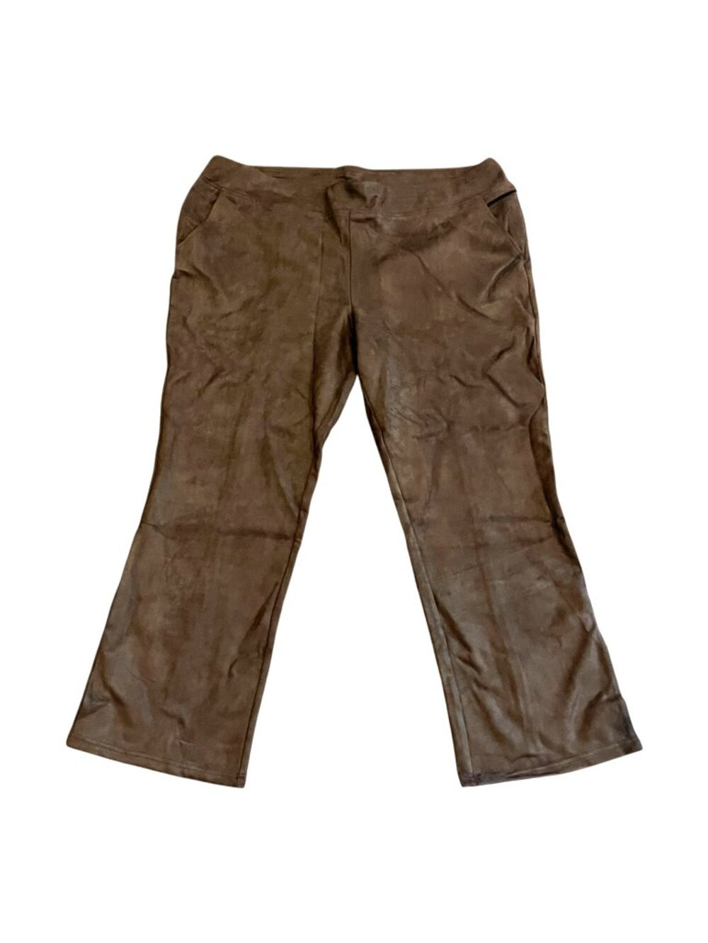 Linea by Louis Dell'Olio - Women's Brown Pants with Pockets - Size 26W - NEW